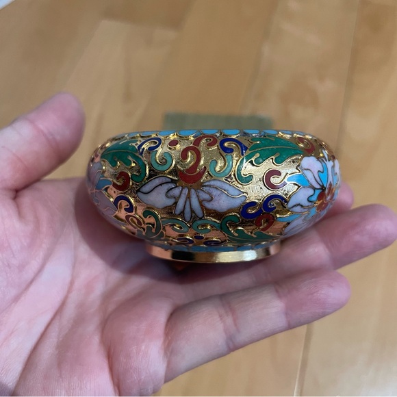 New small decorative cloisonné vase - Picture 2 of 4